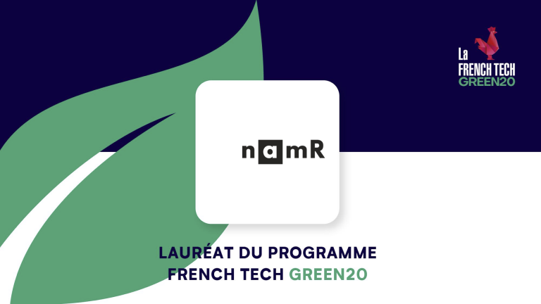 namR lauréat de French Tech Green 20 pour ses actions en faveur de la transition écologique !