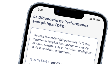 Simulateur de rénovation énergétique - iPhone DPE