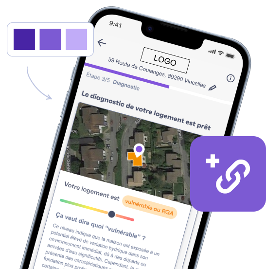 simulateur risques climatiques - iPhone