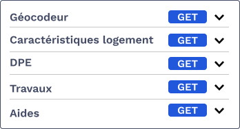 données renovation énergétiques